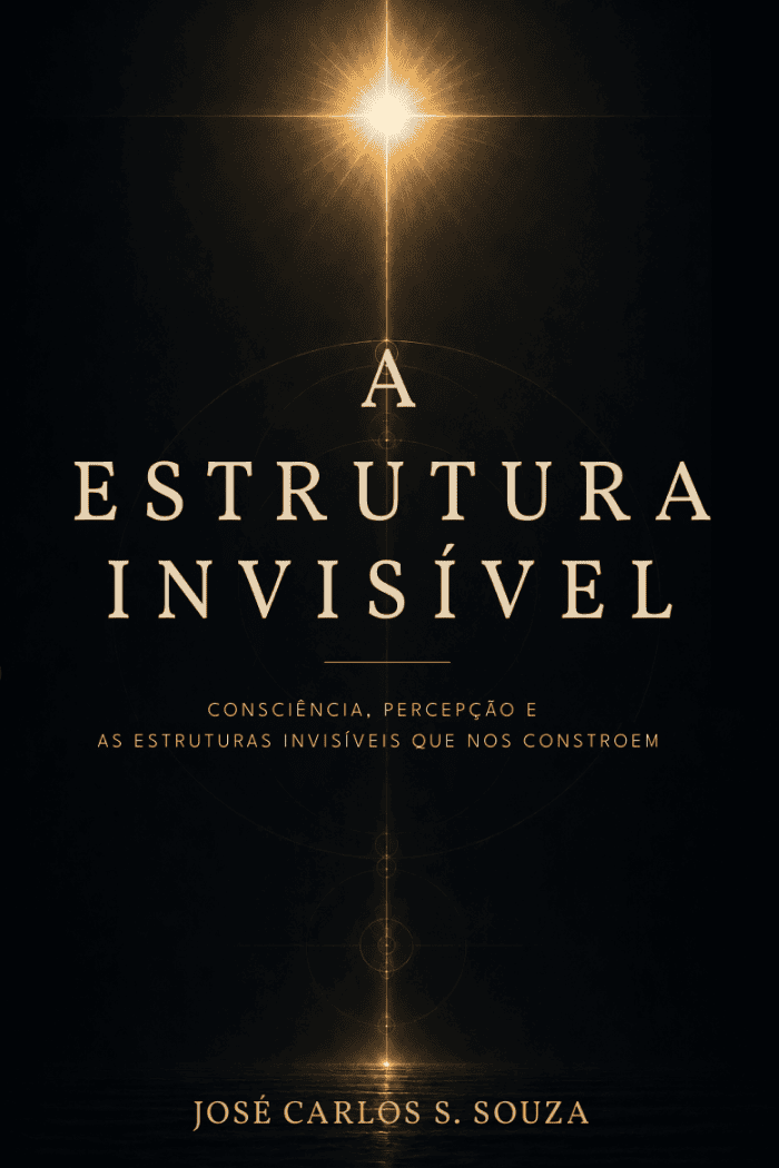 Capa do livro A Estrutura Invisível, de José Carlos Silbonne de Souza