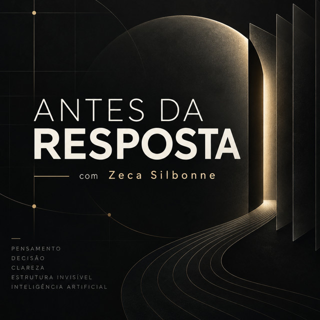 Capa do podcast Antes da Resposta, de Zeca Silbonne